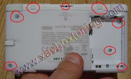 vis  retirer pour dmonter la ds lite