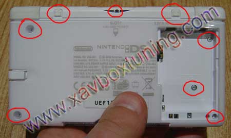 vis  retirer pour dmonter la ds lite