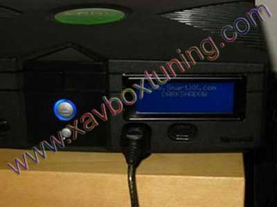 écran LCD sur xbox